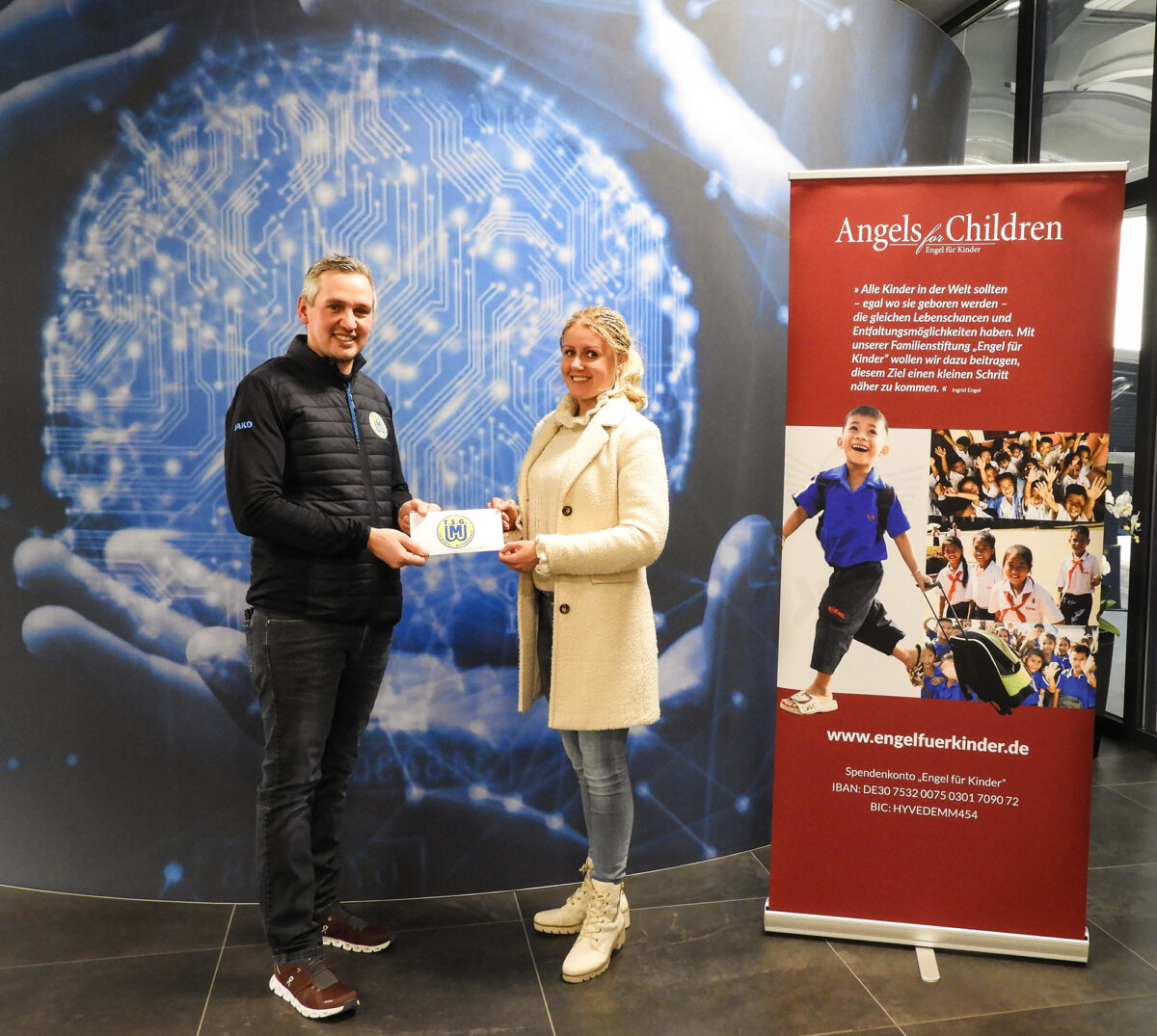 TSG Mantel-Weiherhammer spendet 600 Euro an „Engel für Kinder“