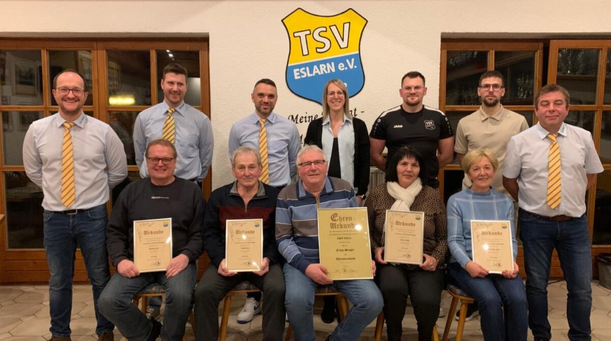 TSV Eslarn feiert Rekordmitgliederzahl und Erfolge