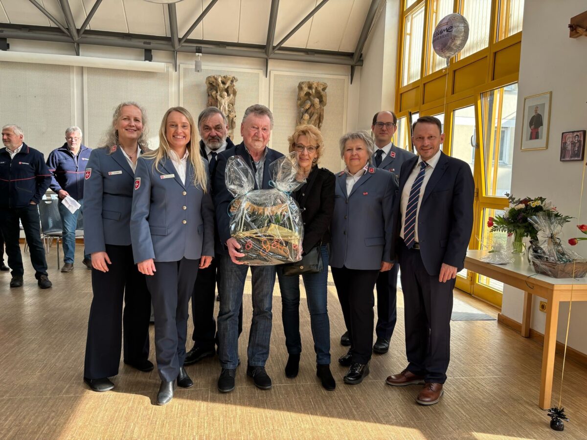 Weidens Malteser-Chef Dieter Landgraf feierlich in den Ruhestand verabschiedet