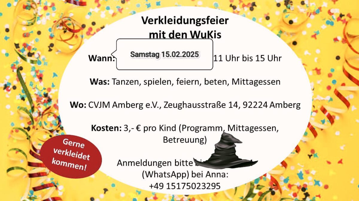 Faschingsgaudi im CVJM