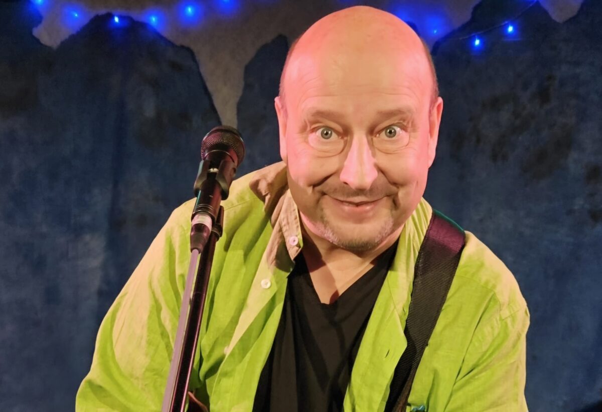 Wolfgang "Wuffi" Kamm im Kulturbahnhof