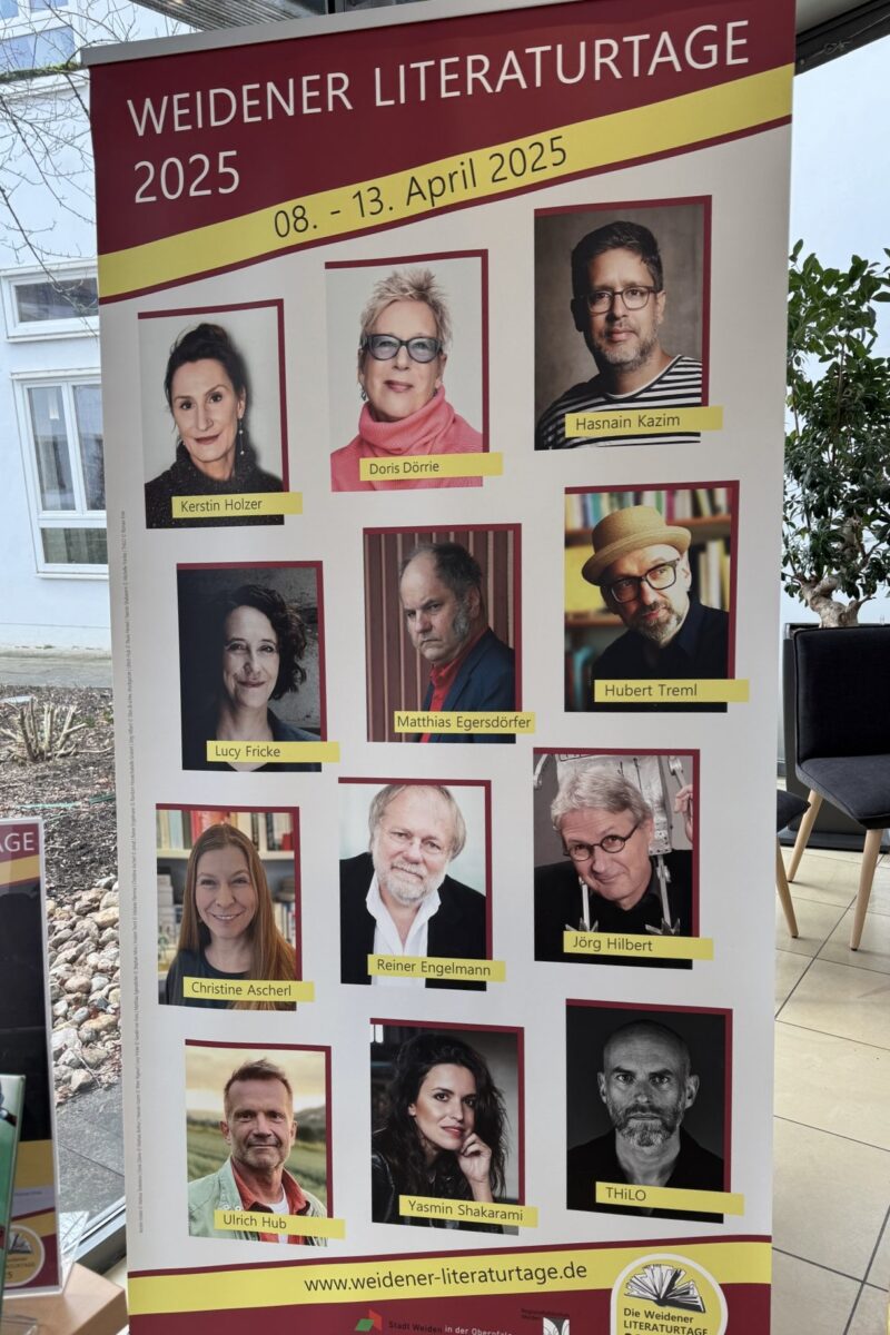 Weidener Literaturtage 2025: Doris Dörrie ist der Star