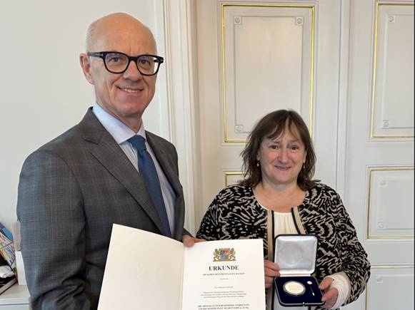 Marianne Schieder für Engagement ausgezeichnet