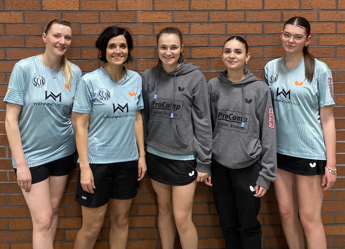 Tischtennis: Die Neusorger Mädls sind weiter gut im Rennen