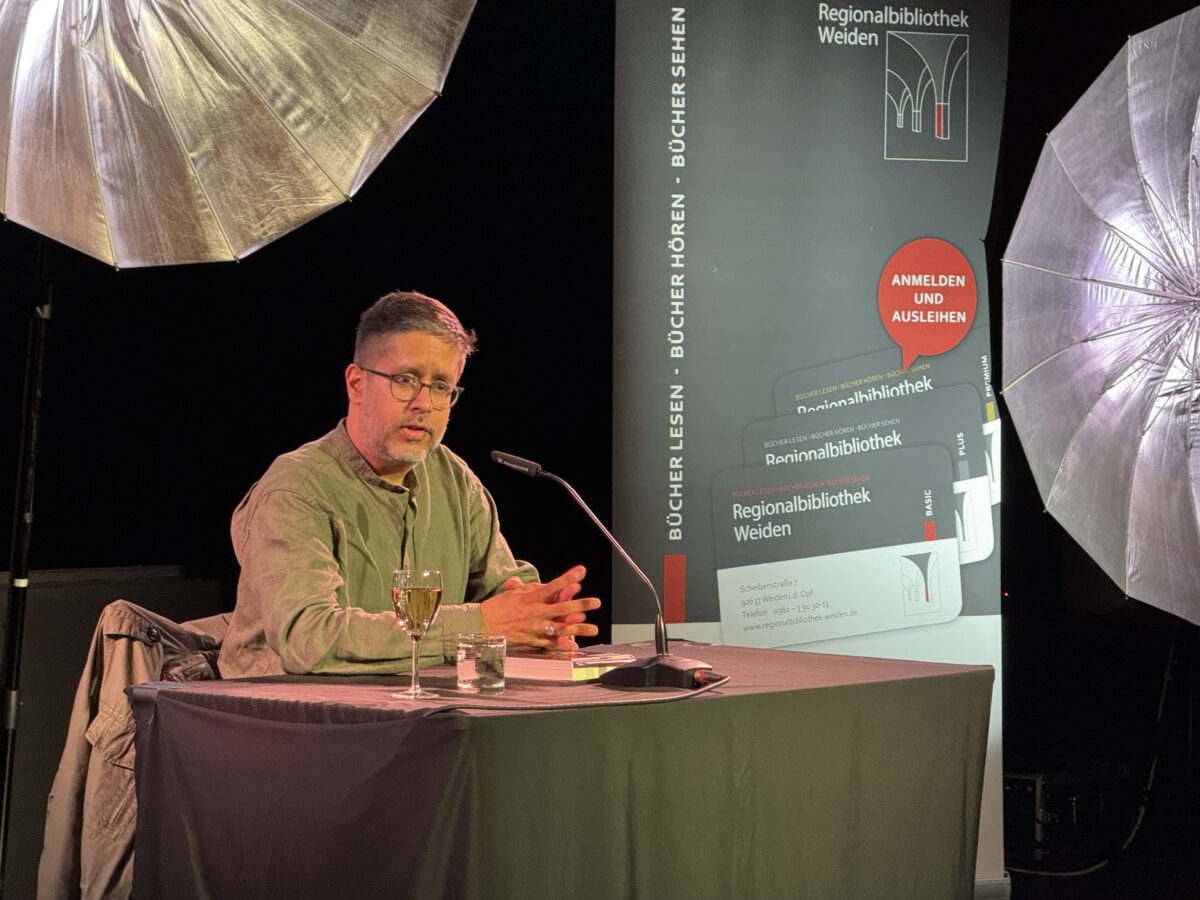 Weidener Literaturtage auf Deutschlandtour mit dem Fahrrad