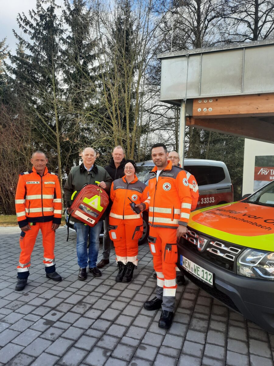 ARV spendet 1.600 € an Helfer vor Ort in Windischeschenbach