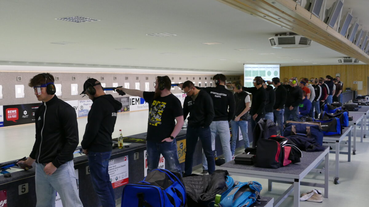 Bayernliga-Finale der Luftpistolenschützen in Kastl