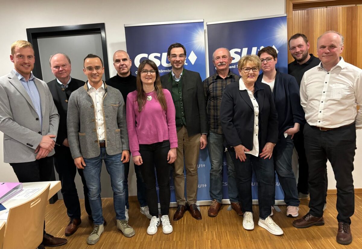 CSU Störnstein bestätigt Führungsteam und plant für 2026
