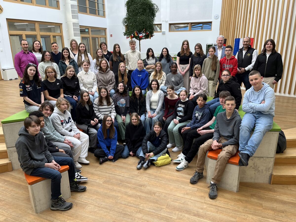 Erster Schüleraustausch bei der Walter-Höllerer-Realschule