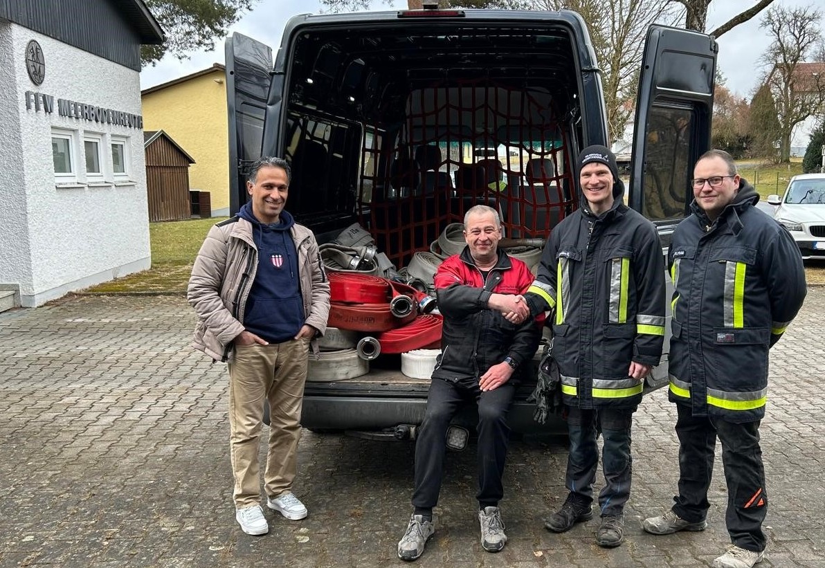 Feuerwehr Meerbodenreuth beweist Herz für Menschen in Not