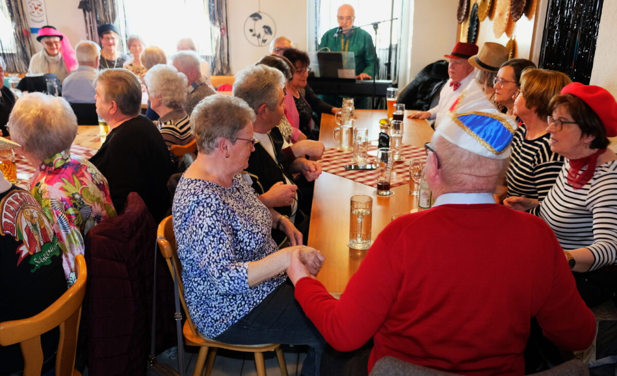 Frohsinn-Gesellschaft feiert ausgelassenen Faschingsausklang