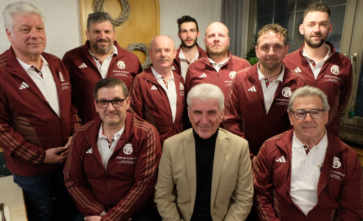 Gerhard Stadler führt FC Bayern-Fanclub Floß seit 37 Jahren