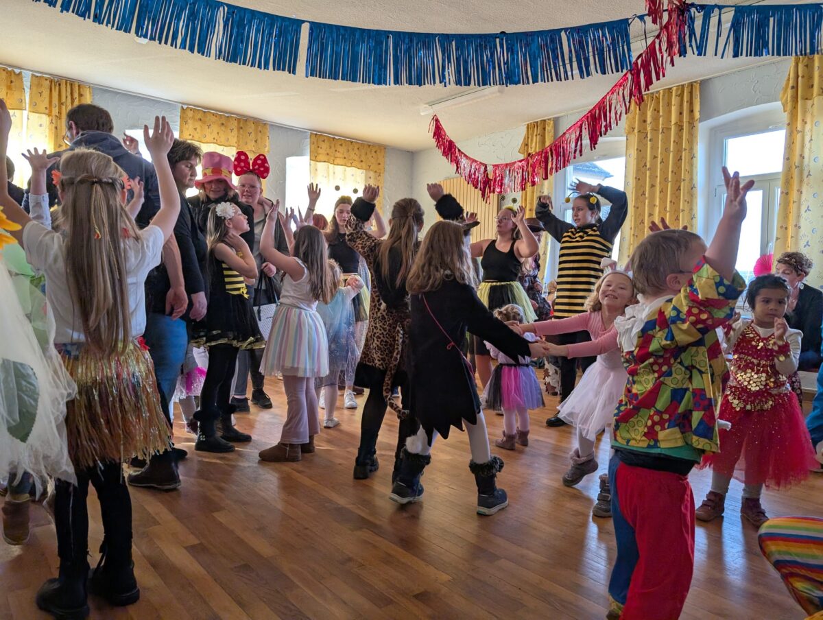 Kinderfasching in Burkhardsrieth begeistert wieder