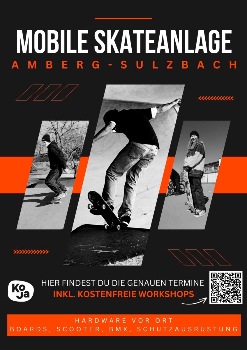 Kostenloses Skate-Vergnügen tourt durch Amberg-Sulzbach