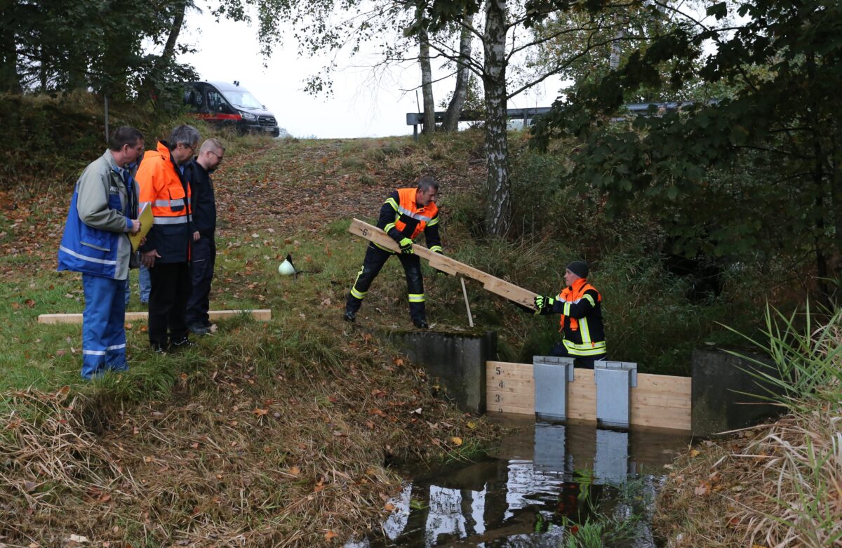 Neustadt probt den Ölwehr-Ernstfall
