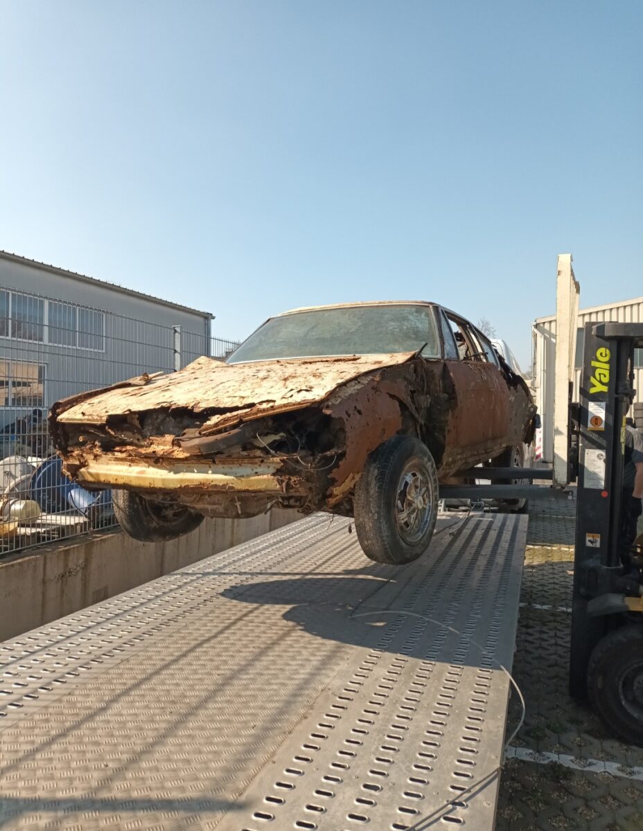 Audi aus dem Stausee