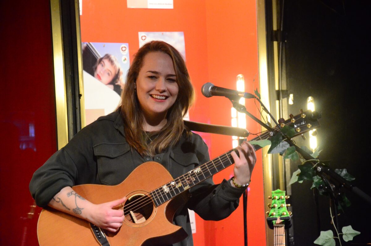 Sophie Chassée auf der "Klein &amp;amp; Kunst"-Bühne