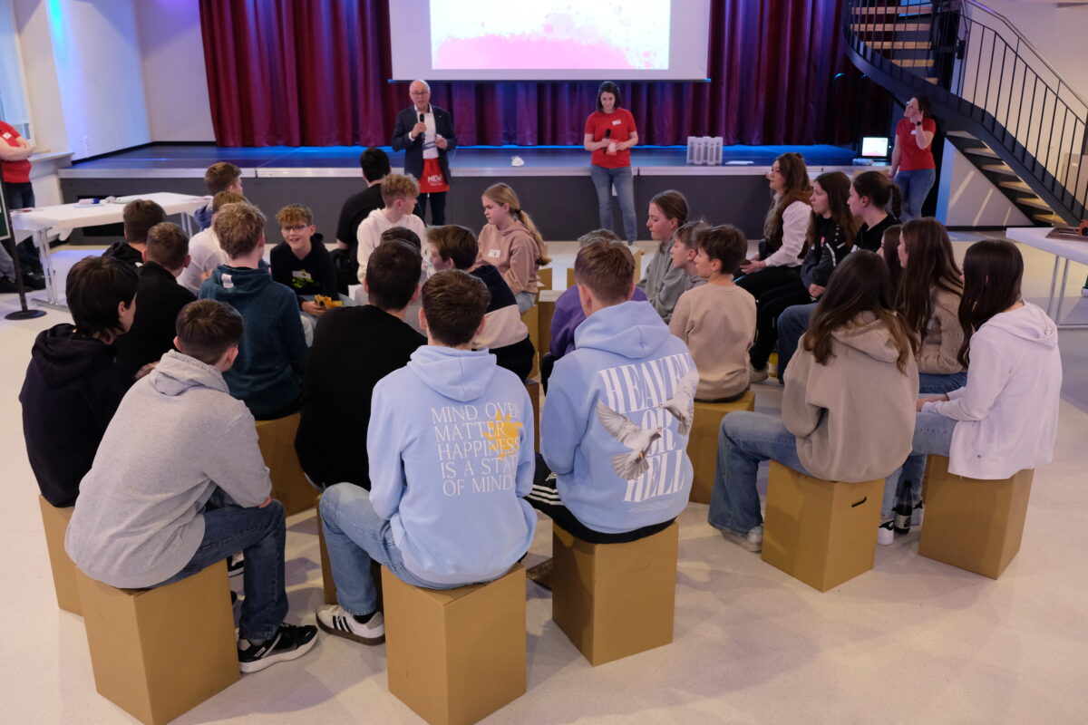 Speinsharts Jugend gestaltet Zukunft im Real Talk