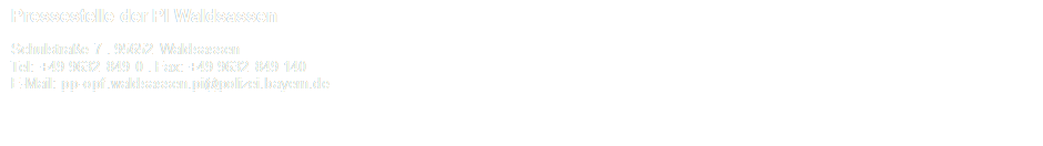 Waffengesetz-Verstöße: Jugendliche in Waldsassen gestoppt