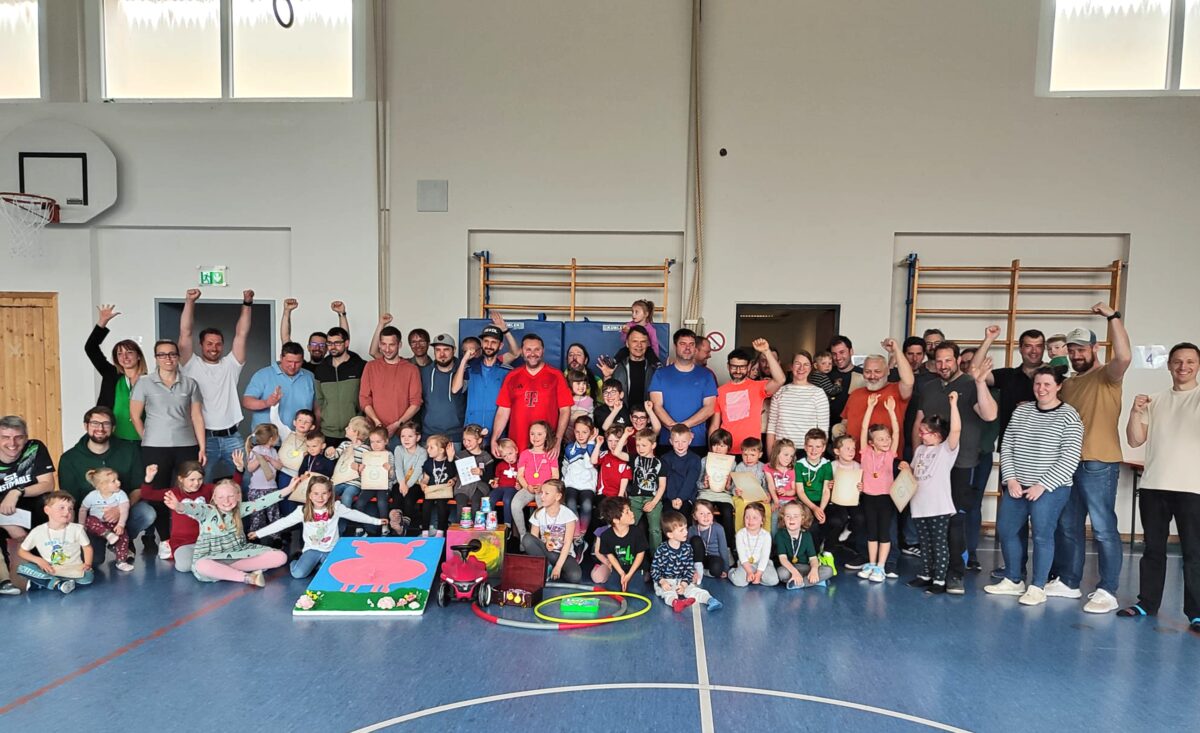 Vater-Kind-Olympiade war der Kracher