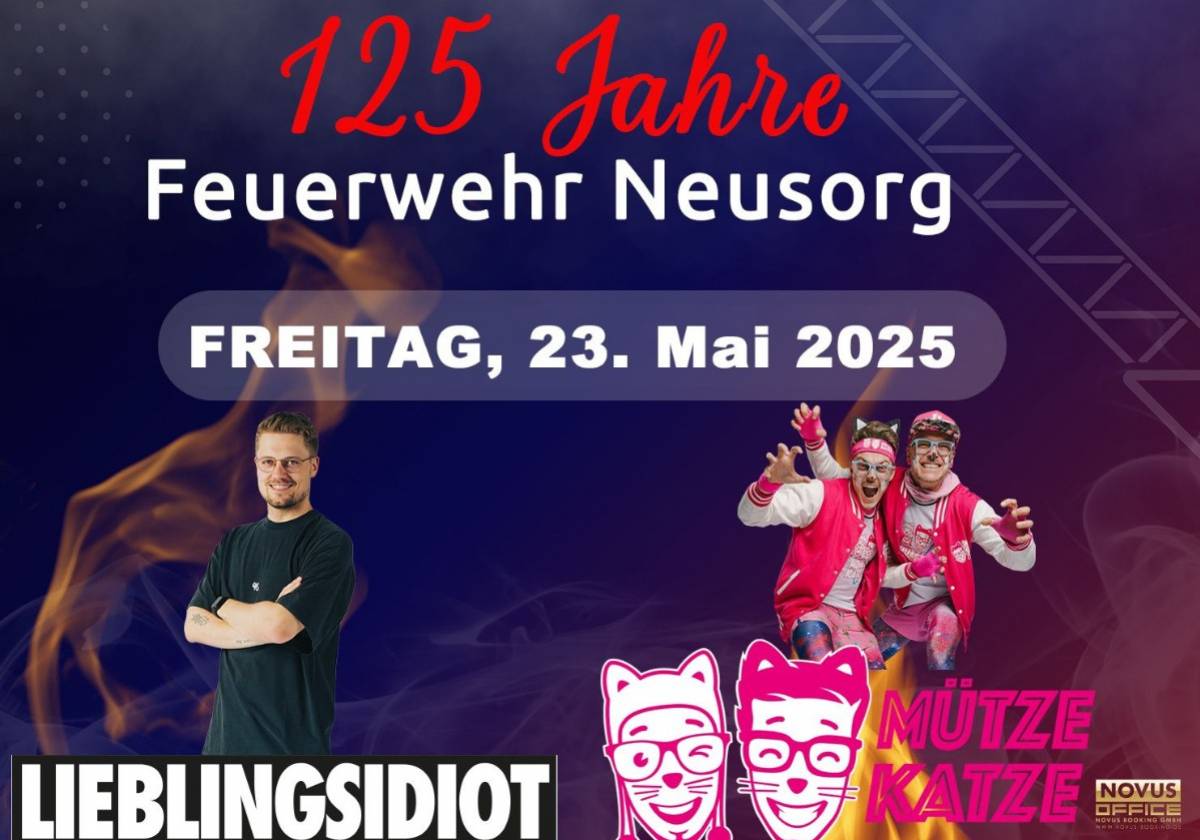125 Jahre FF Neusorg - Freitag 23.05.2025 in Neusorg