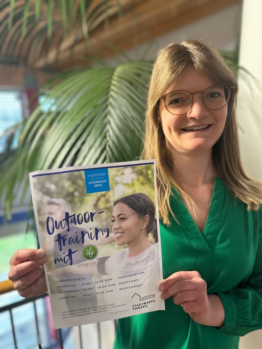 Amberg startet Freibad-Saison mit Gratis-Outdoor-Training