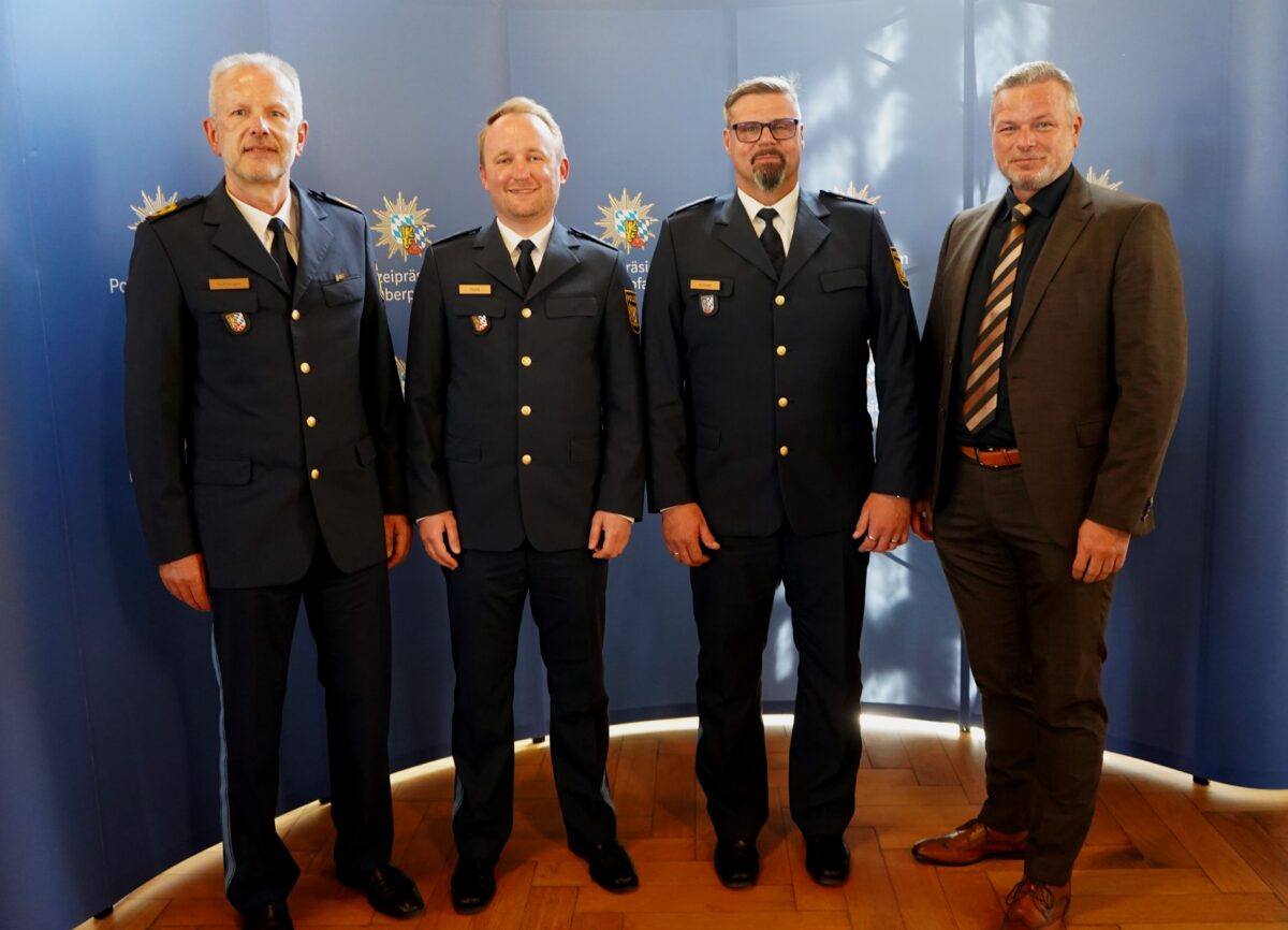 Führungswechsel bei Polizei Vohenstrauß vollzogen