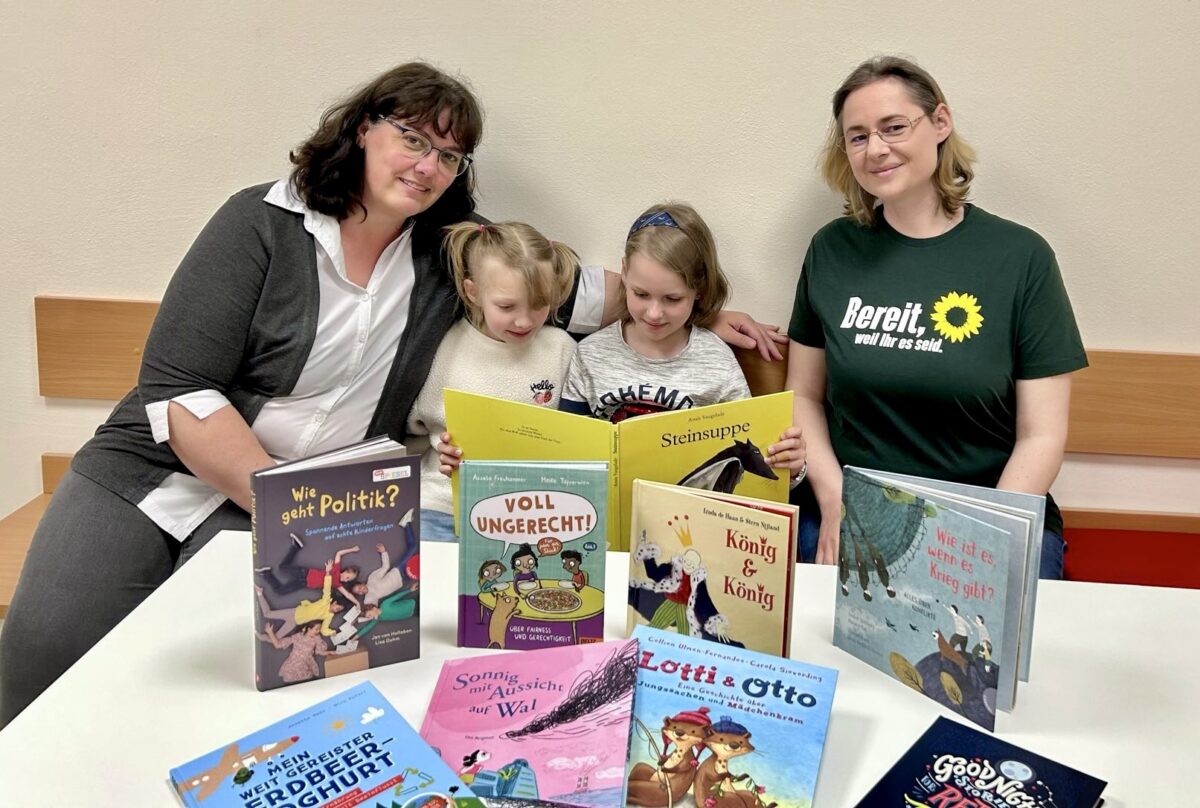 Neue Kinderbücher für die Stadtbücherei