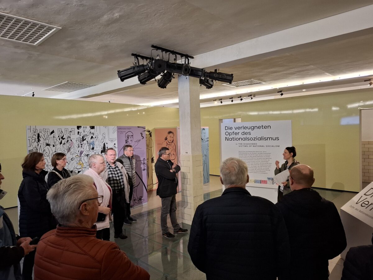 CSU-Arbeitskreis besucht KZ-Gedenkstätte Flossenbürg - Neue Ausstellung "Die Verleugneten"