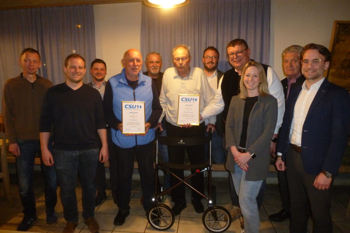 CSU Kaltenbrunn-Dürnast wählt erneut bewährtes Team