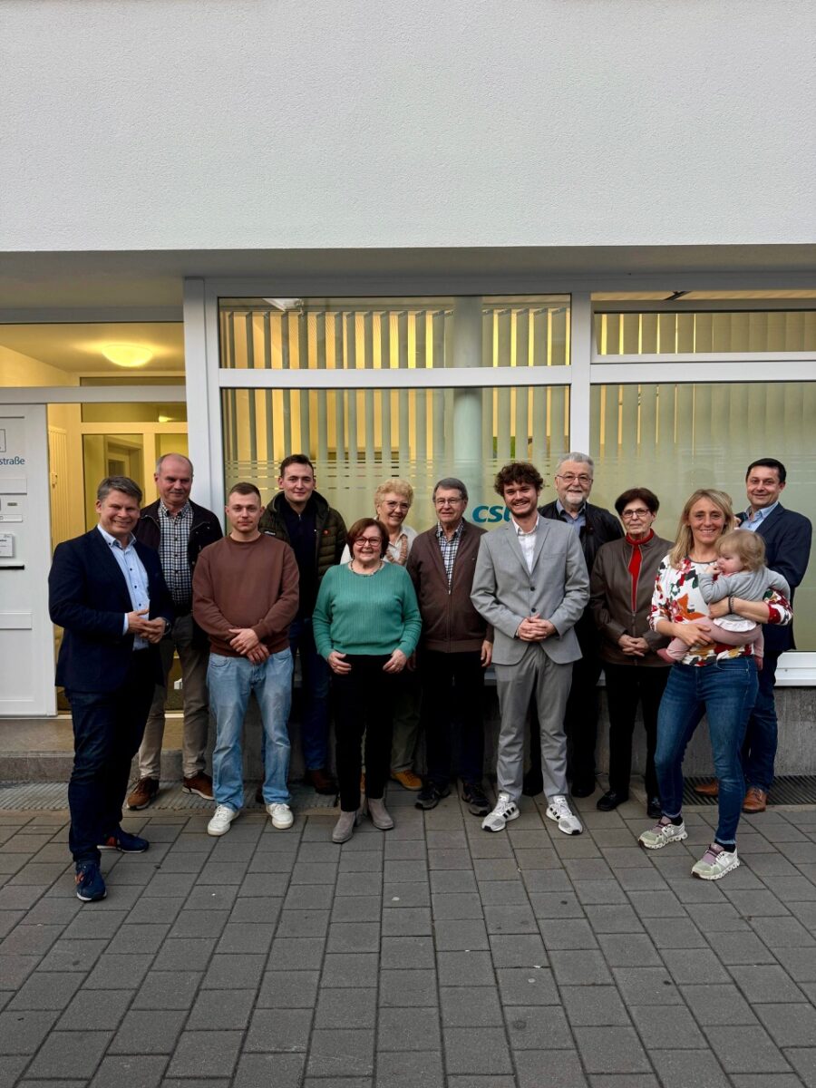 CSU Neunkirchen setzt mit neuer Führung auf Verjüngung: Fabio Maaß neuer Vorsitzender