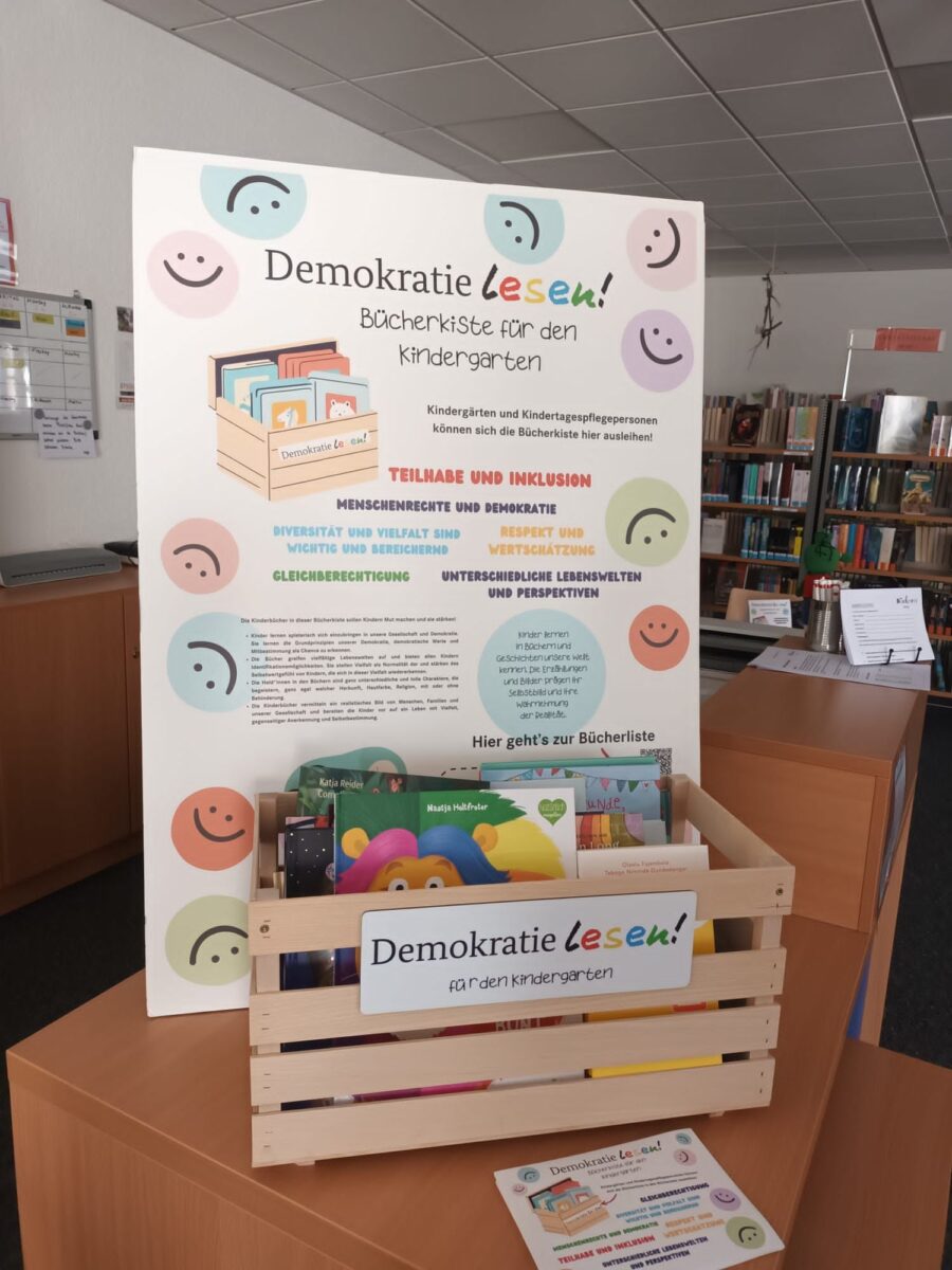 Tirschenreuth fördert vier weitere Lesekisten für Kinder im Kindergartenalter