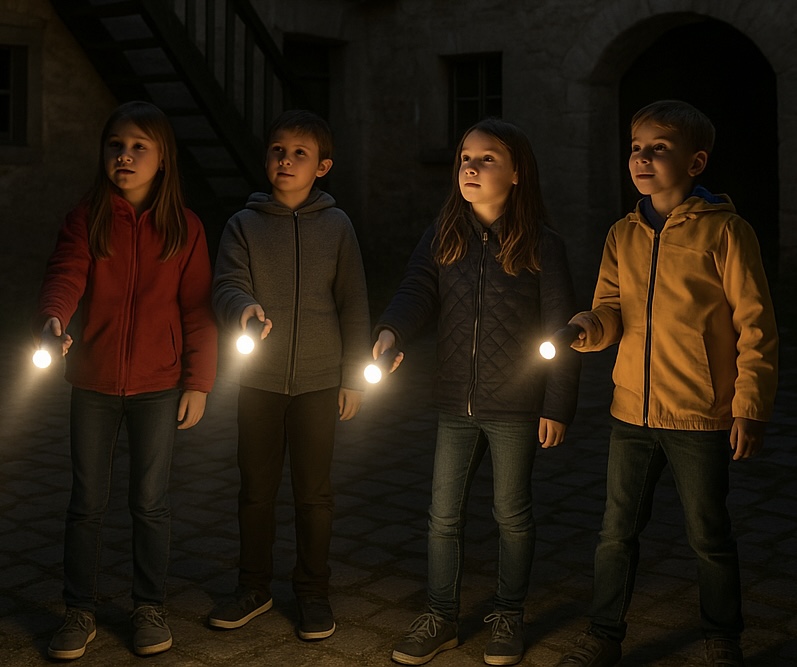 Entdeckungstour: Taschenlampenführung für Kinder in Eschenbach