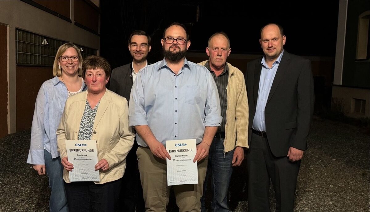 Eslarner CSU geht mit weiblicher Spitze in Wahlkampf