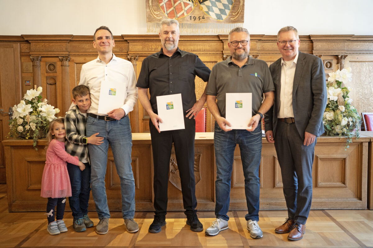 Firmen in Amberg für Umweltschutz geehrt