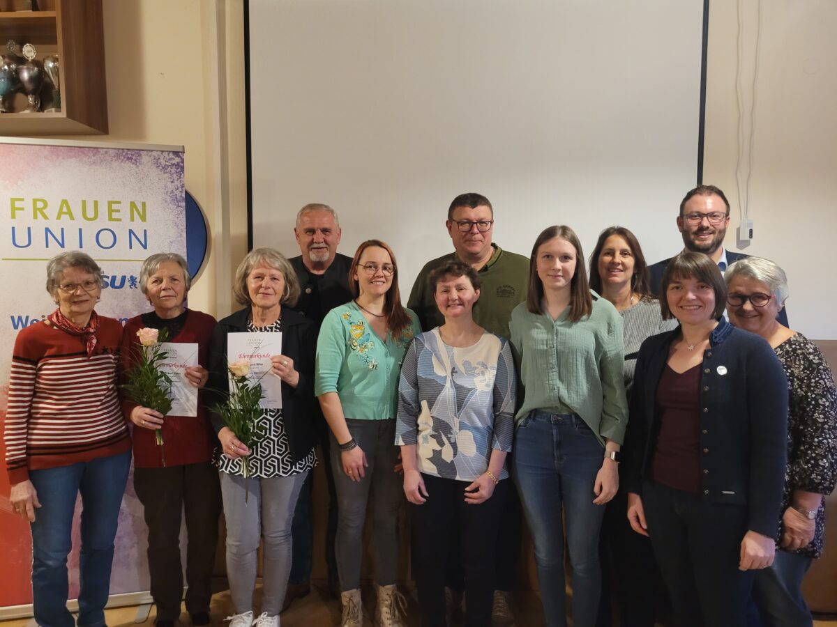 FrauenUnion Weiherhammer setzt auf Kontinuität und Engagement