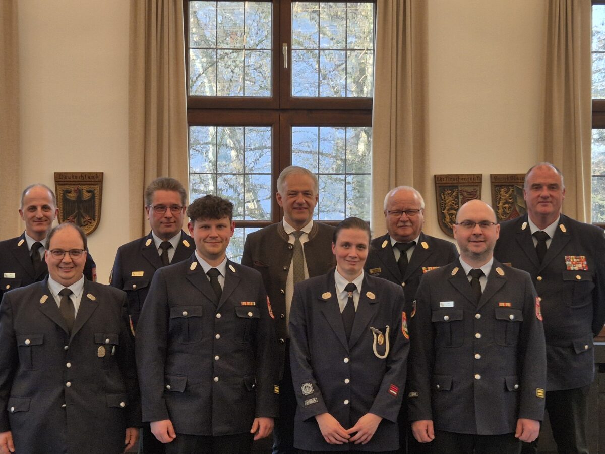 Führungswechsel bei der Kreisbrandinspektion Tirschenreuth