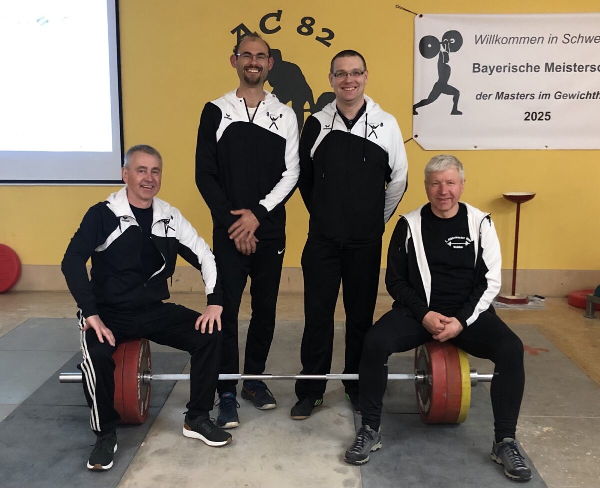 Weidener Heber glänzen bei Bayerischer Meisterschaft