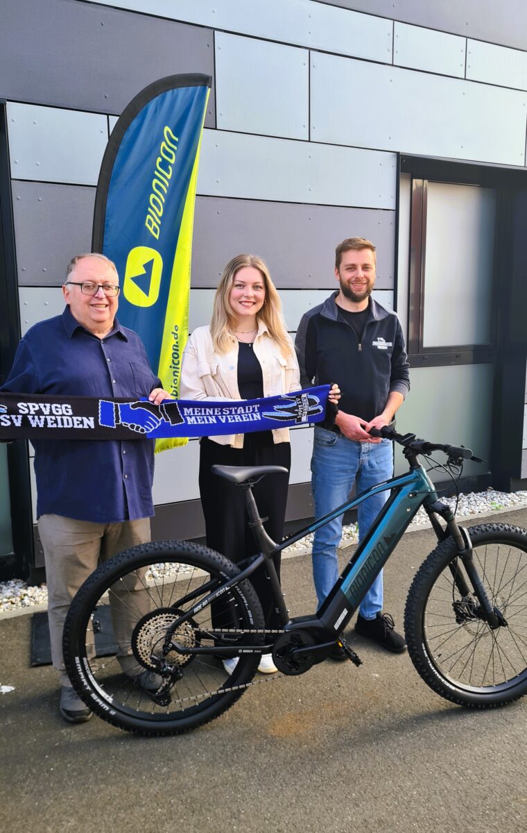 Glücksgriff in Weiden: Studentin gewinnt E-Bike