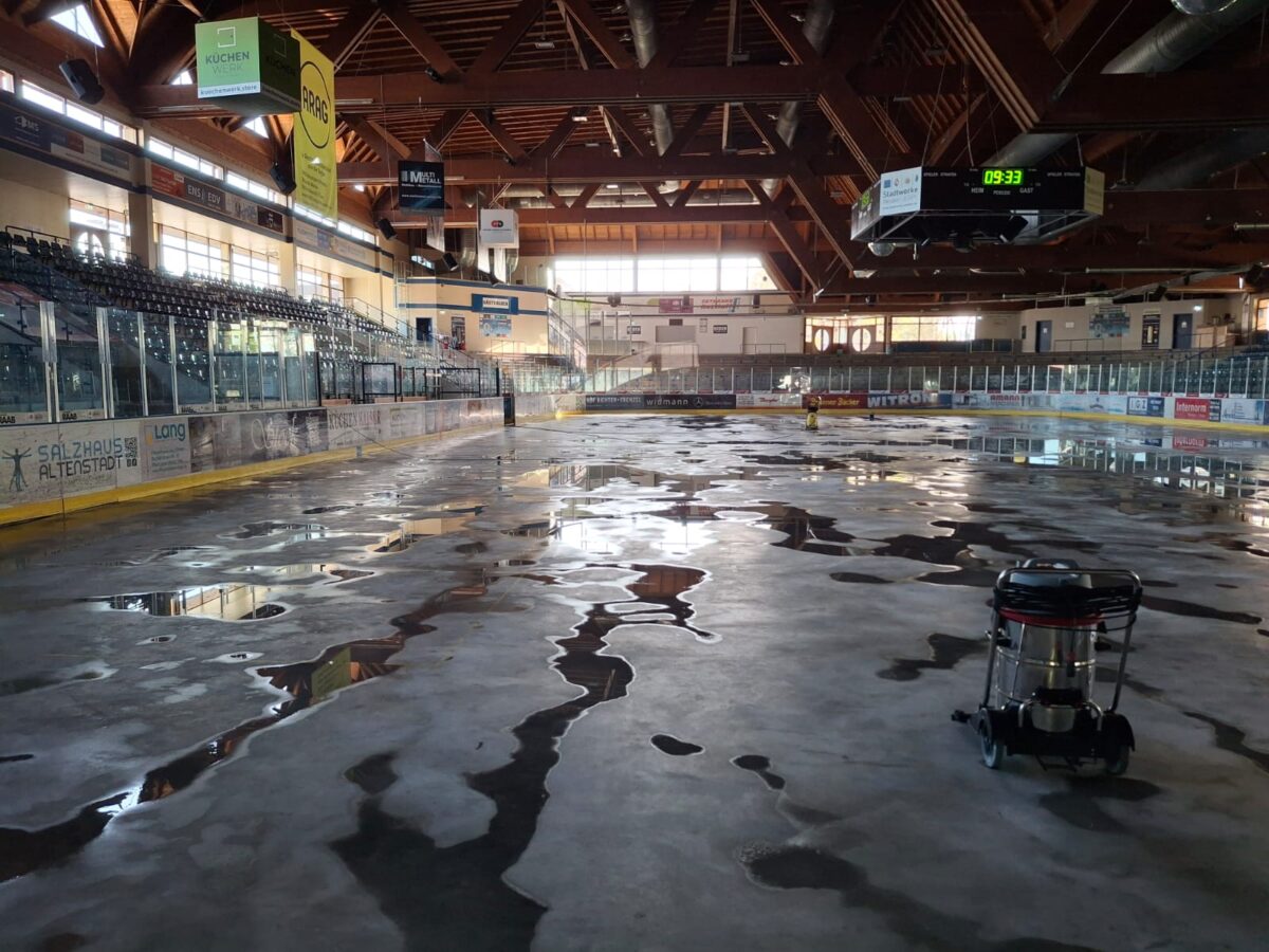 Hinter den Kulissen beim 1. EV Weiden