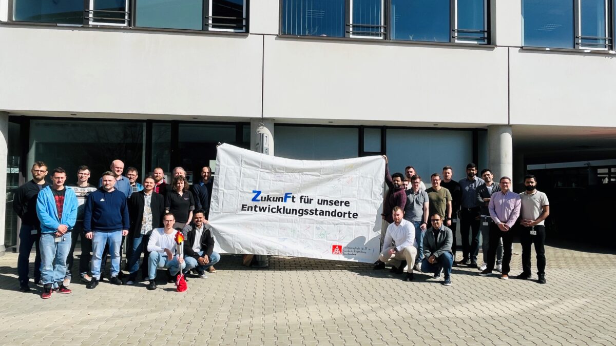 IG Metall startet Solidaritätsfackellauf bei ZF