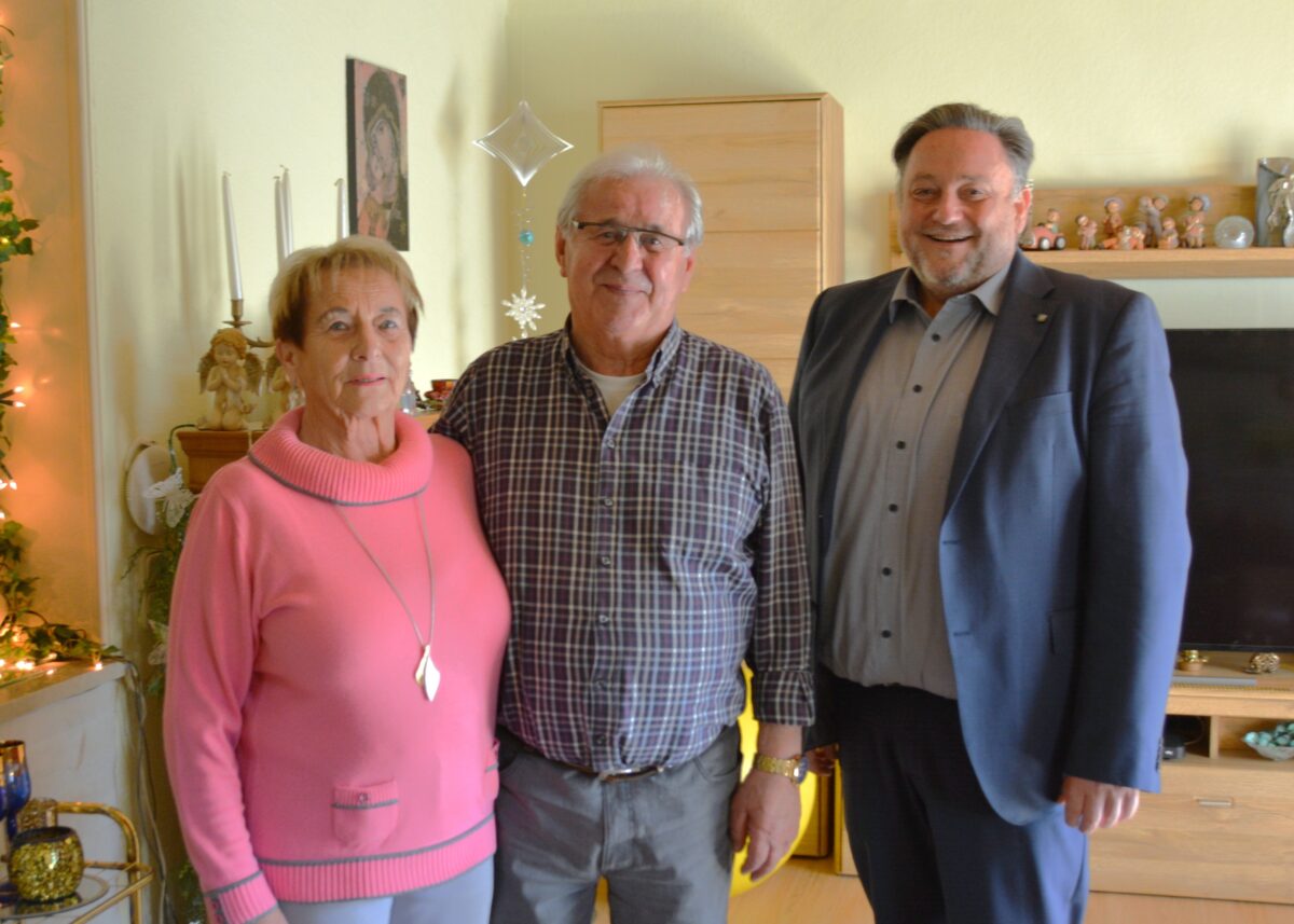 Manfred Mandl feiert in Teublitz seinen 80. Geburtstag