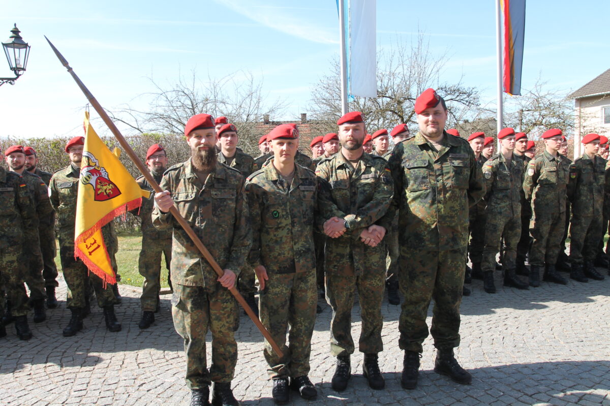 Neue Führung bei Panzerartilleriebataillon 131 in Flossenbürg