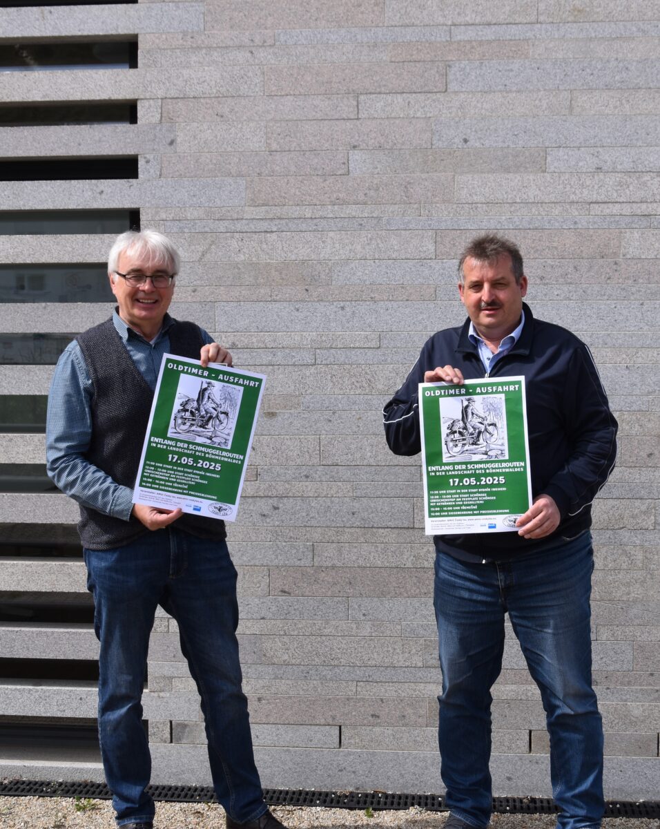 Oldtimerausfahrt verbindet Schönsee mit Nachbarland