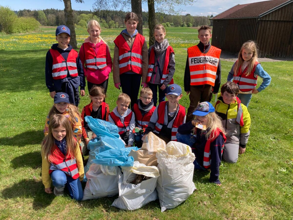 Meerbodenreuth: Löschzwerge im Einsatz für die Umwelt