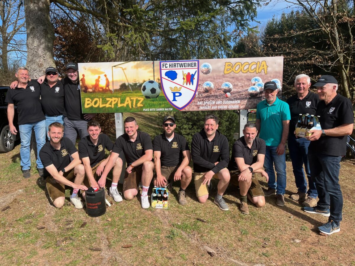 Erstes Bocciaturnier des FC Hirtweiher ein spannendes Erlebnis