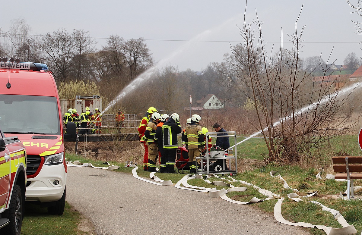 Feuerwehr: Maschinistenlehrgang im westlichen Landkreis Neustadt an der Waldnaab