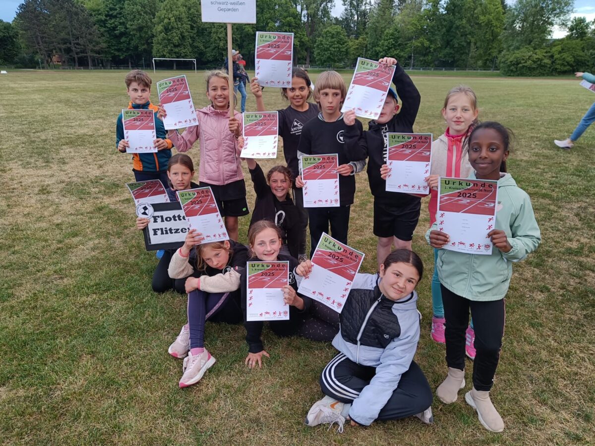 200 Kinder bei Leichtathletikwettkampf in Weiden