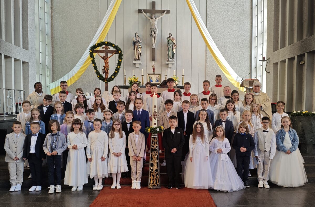 43 Kinder feiern Erstkommunion in St. Elisabeth/Maria Waldrast