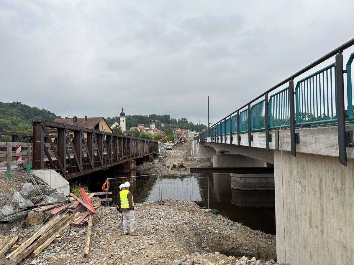 Naabbrücken Schwandorf: Verkehrsfreigabe vor Bürgerfest